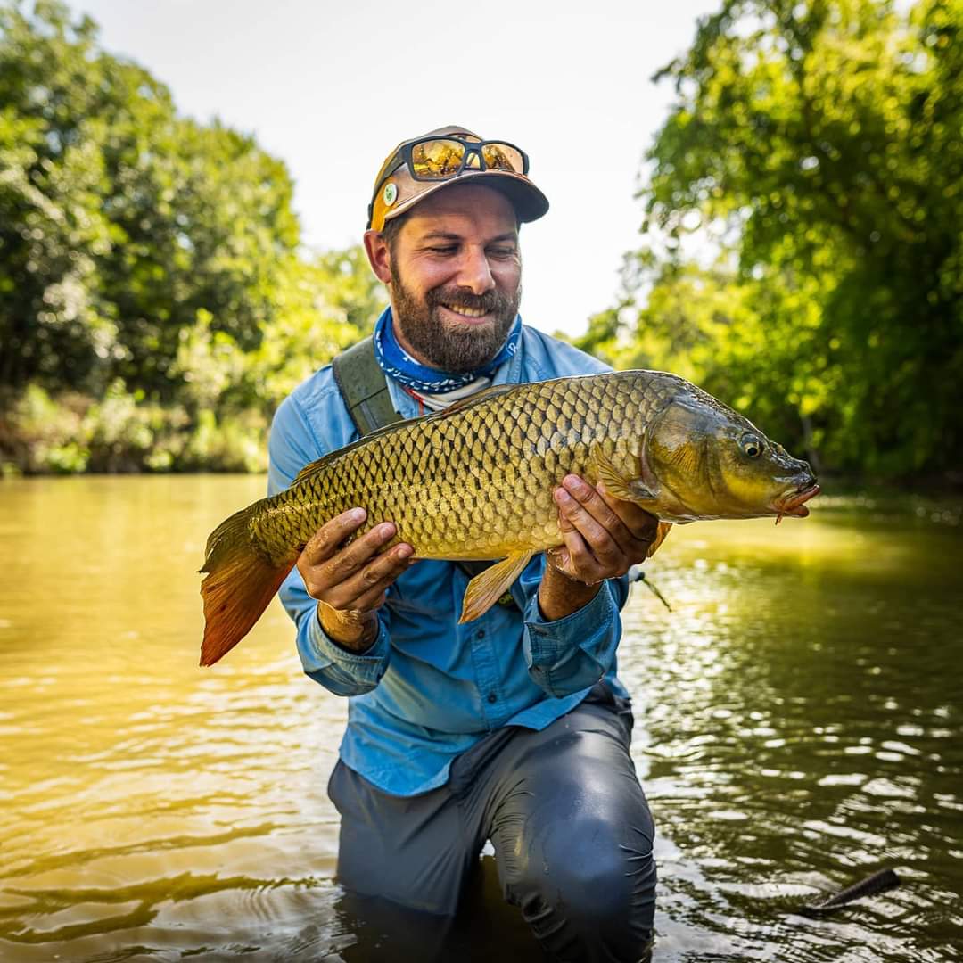 Cory on the San Gabriel River